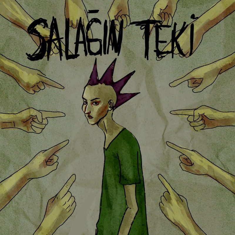 Cover artwork for 'Salağın Teki' by Yigit Erkoc